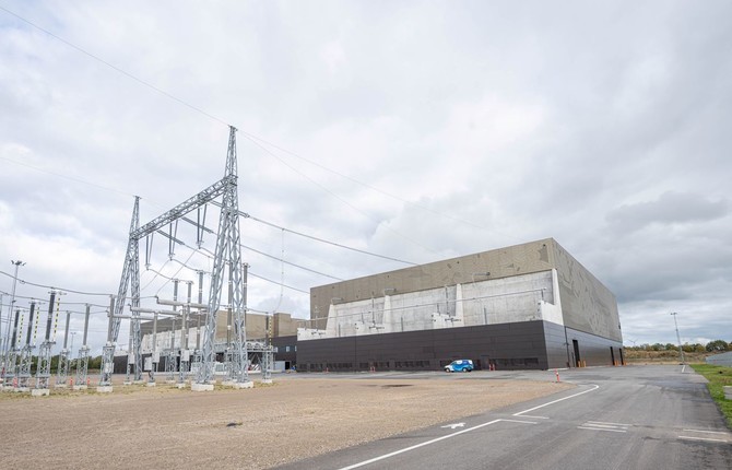 Viking Link Danish converter station, southern Jutland, Denmark