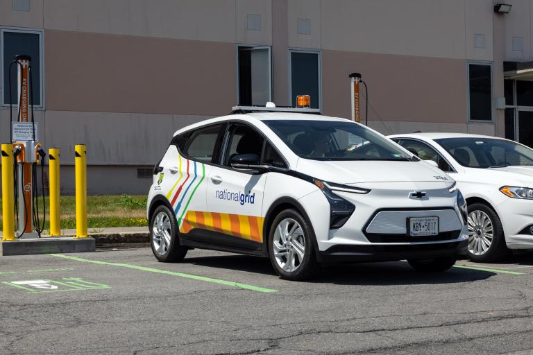 Small National Grid Electric Car