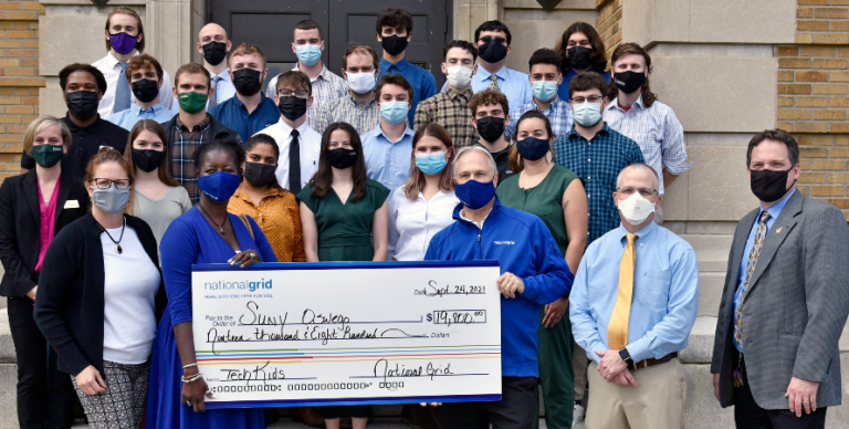 $19,800 to support SUNY Oswego's KidsTech program