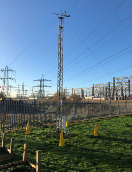 Weather monitoring photos at Deeside