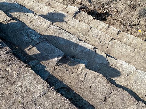 Jesuit Landing Stairs after Cleanup