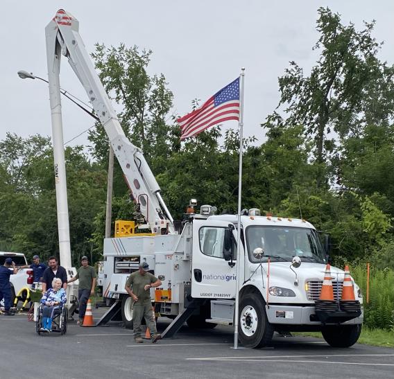national Grid utility truck