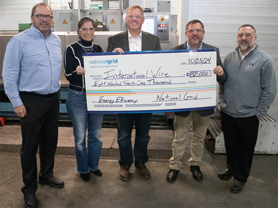 A Cheque of $821,000