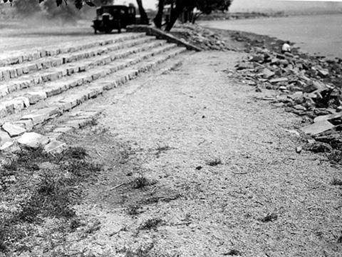 Jesuit Landing stairs Construction