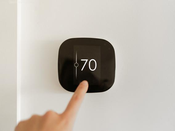 Adjusting a smart thermostat
