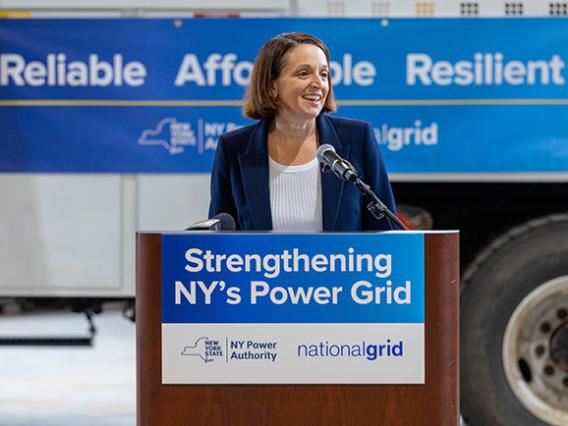 National Grid New York President Sally Librera 