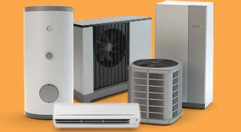 Various heat pumps