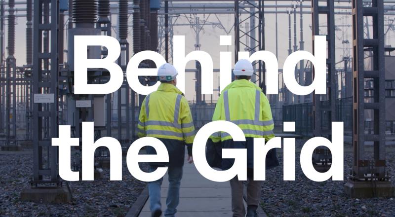 Hehind the grid